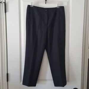 Organic wool capri trousers